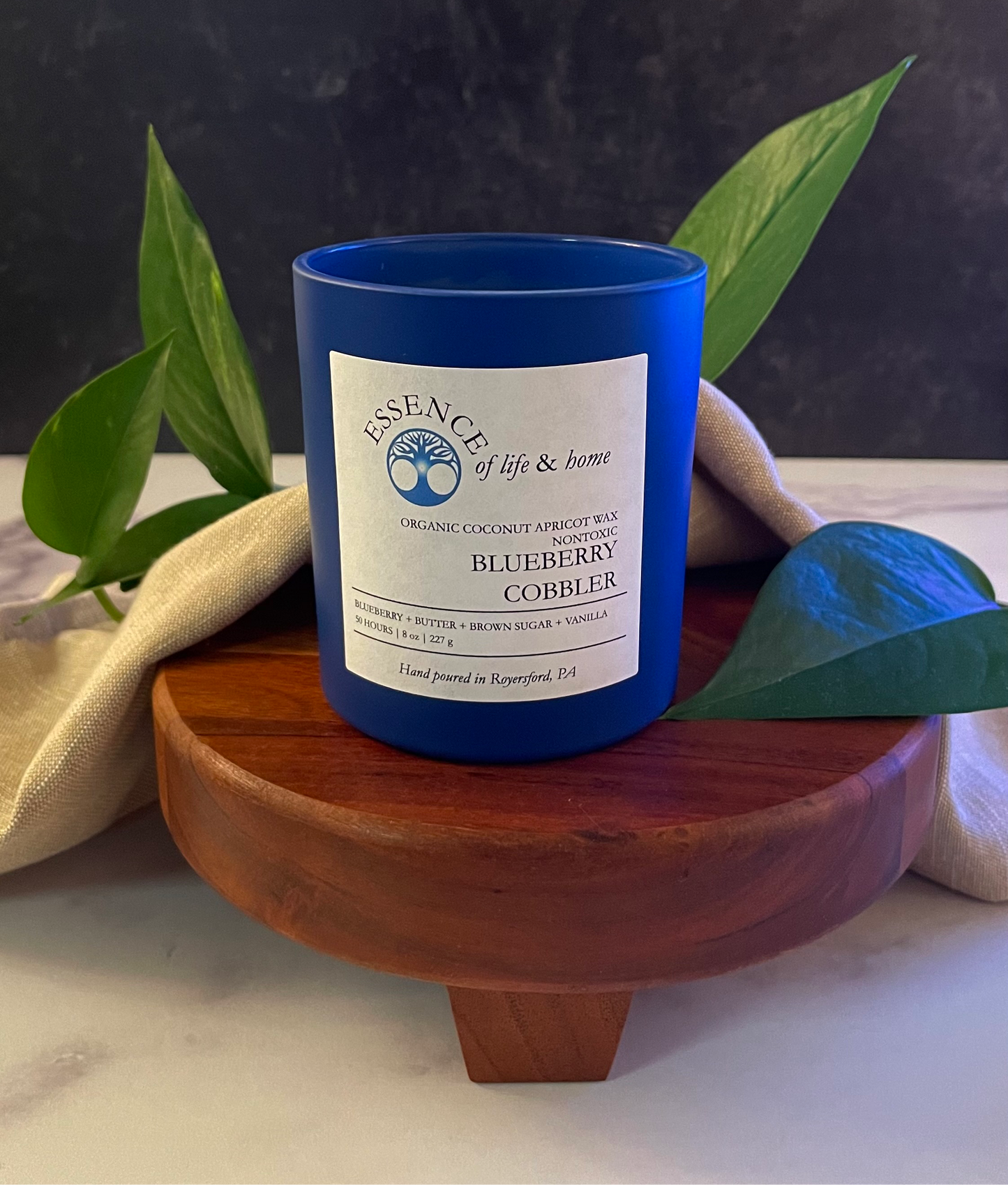 Blueberry Cobbler | 8oz Organic Candle