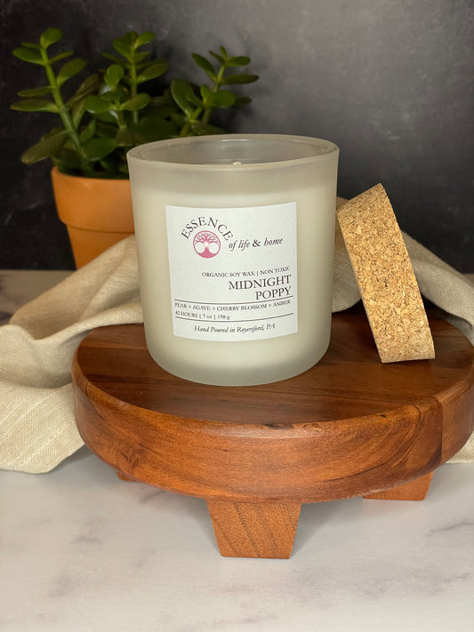 Midnight Poppy | 7oz Soy Candle