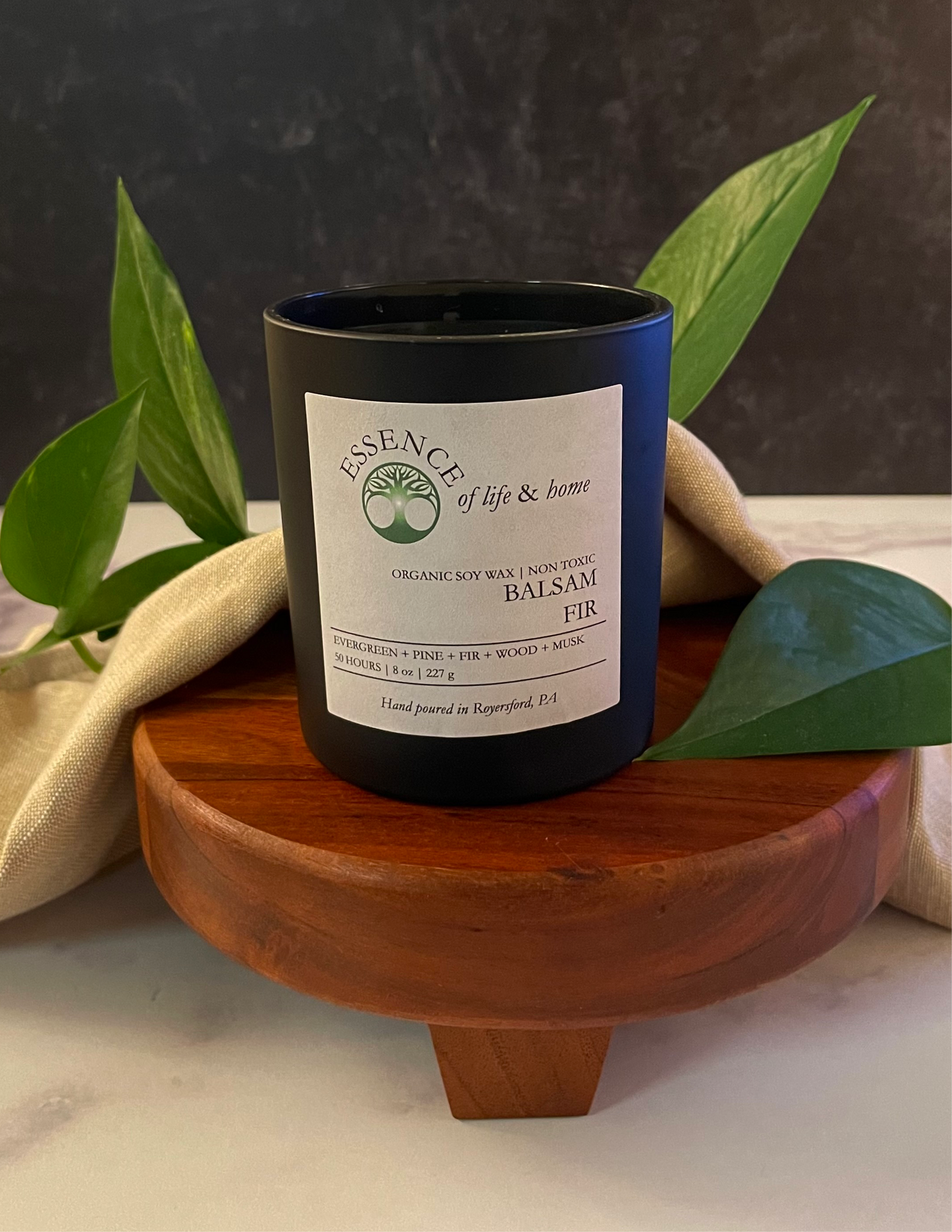 Balsam Fir | 8oz Organic Candle