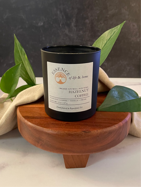 Hazelnut Coffee | 8oz Organic Candle