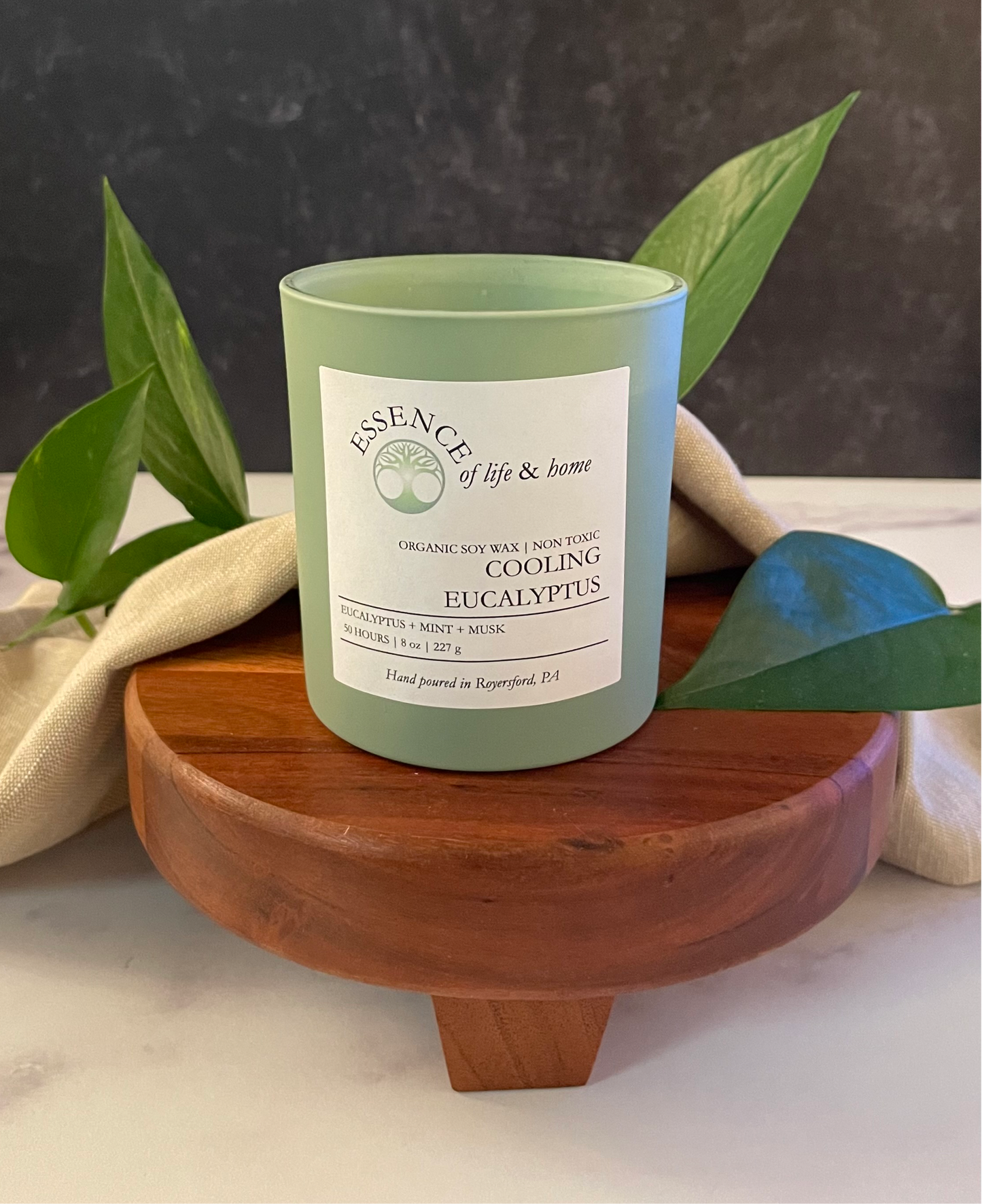 Cooling Eucaluptus | 8oz Organic Candle