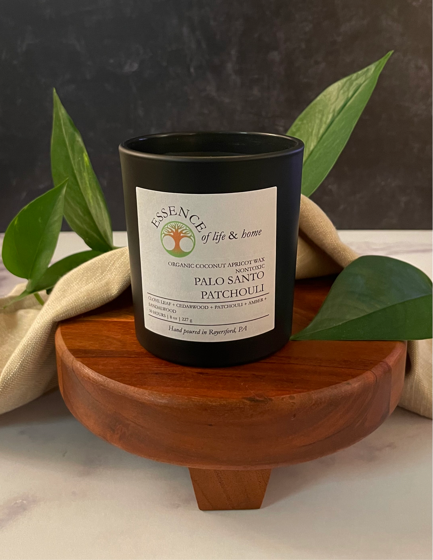 Palo Santo Patchouli | 8oz Candle