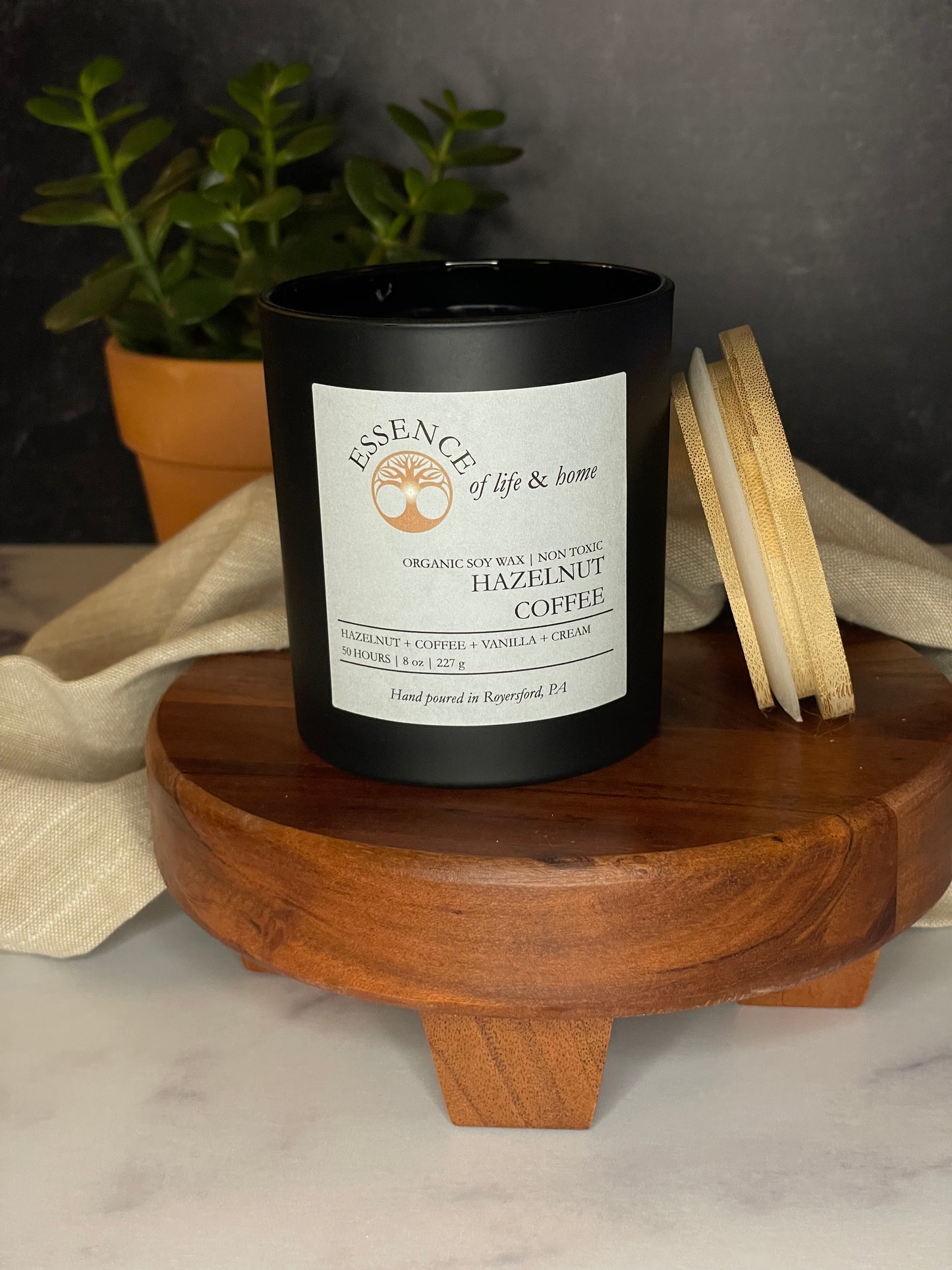 Hazelnut Coffee | 8oz Soy Candle