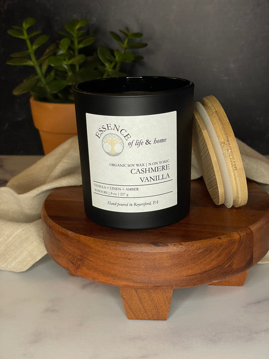 Cashmere Vanilla | 8oz Soy Candle