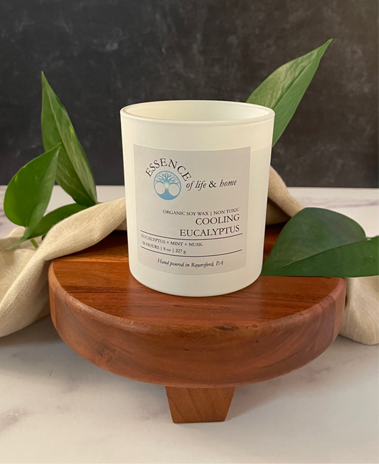 Cooling Eucaluptus | 8oz Organic Candle