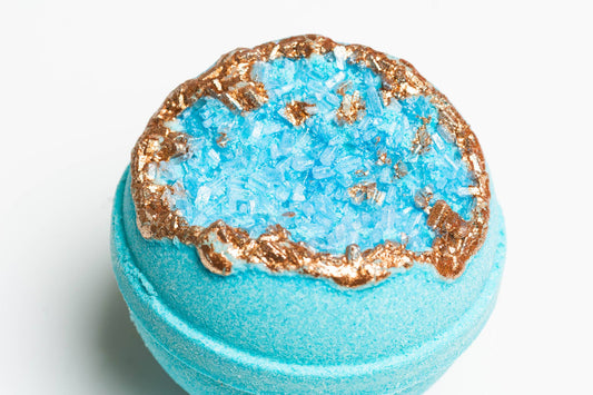 Amazonite Geode Bath Bomb *Larger 24oz Bath Bomb!