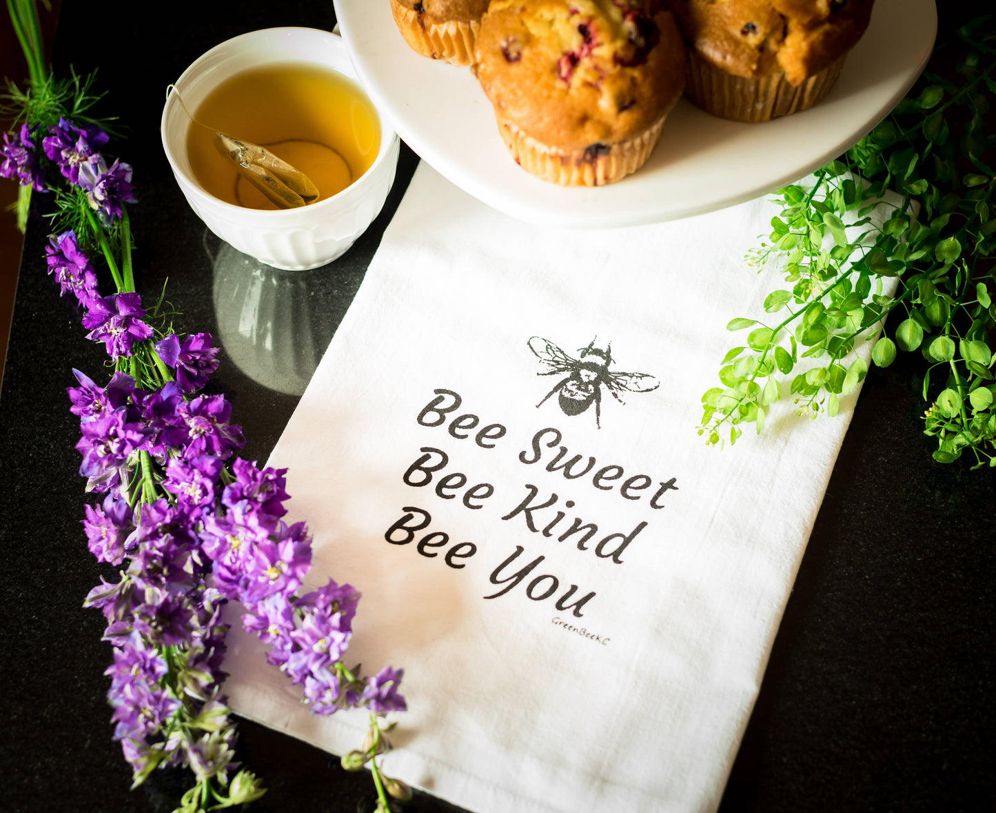 Bee Sweet Flour Sack Tea Towel