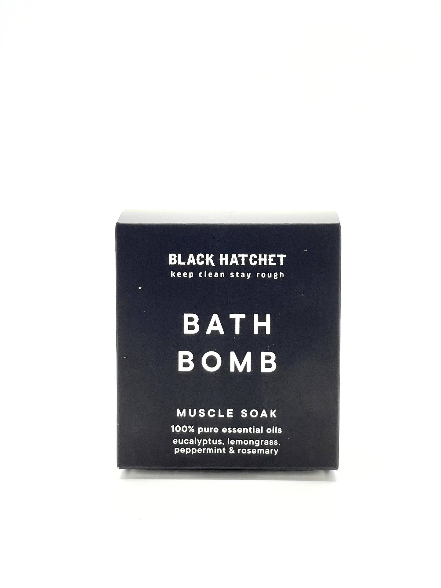 Black Hatchet Bath Bomb *Muscle Soak